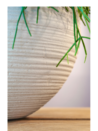 Curved Раунд Чаша Белый D70×56 см