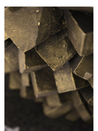 Mattone Горшок Antique Золотой D75×54 см