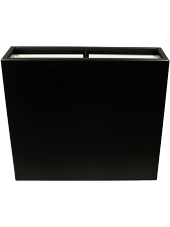 Кашпо Vepo betula rectangle anthracite L100 W40 H100 см