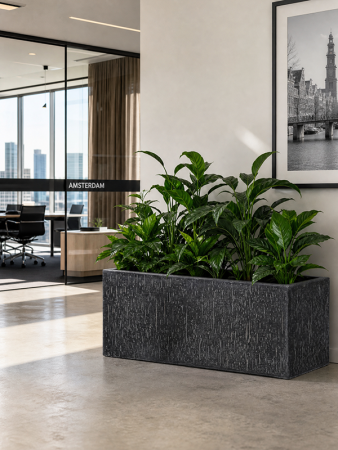 Baq Капля Дождя Прямоугольник Антрацитовый 70×23×23 см